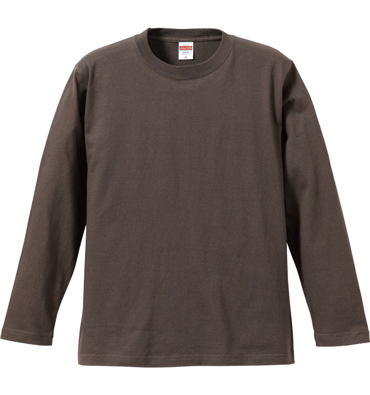 【5.6オンスロングスリーブTシャツ｜5010-01｜キャブ】年間対応 / 男女兼用 / レイヤード ｜007｜チャコール