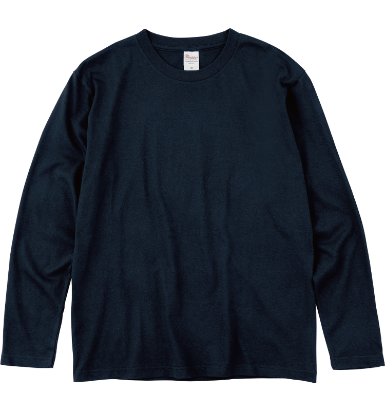 ※一部カラー返品・交換不可【5.6オンスヘビーウェイト長袖Tシャツ｜00102-CVL｜トムス】男女兼用 ｜031｜ネイビー