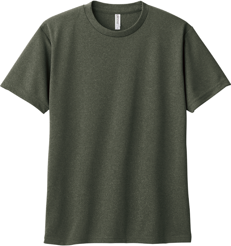 ※一部カラー返品・交換不可【4.4オンスドライTシャツ｜00300-ACT（901）｜トムス】男女兼用 / 女性サイズ / 吸汗速乾 / UVカット / UPF20 ミックスグレー（901）